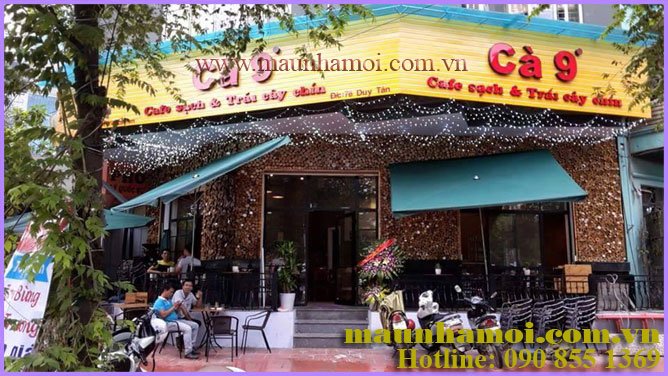 Thiết kế thi công quán cafe CCFFE view 1